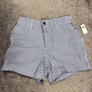 Old Navy Striped Chino Shorts